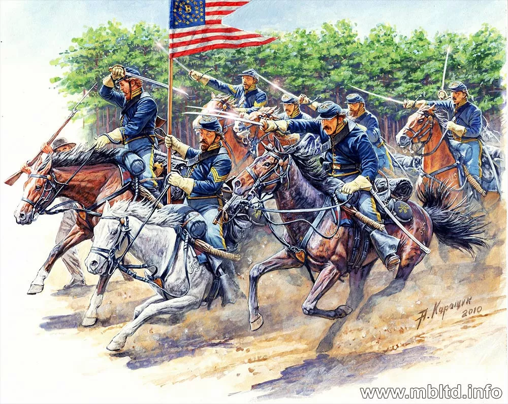 MasterBox - 8th Pennsylv. cavalry,Battle o.Chancello